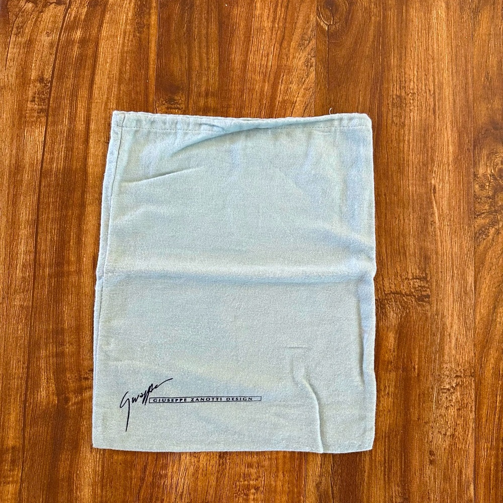Authentic Giuseppe Zanotti dust bag